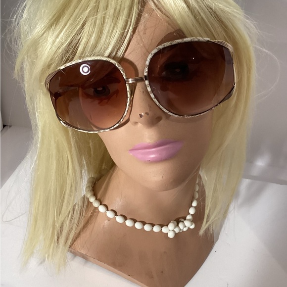 Vintage python CHRISTIAN DIOR sunglasses - Picture 1 of 7